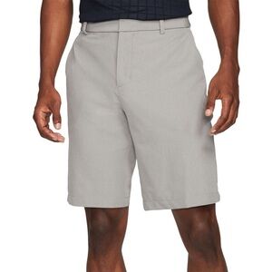 Nike Men's Dri-Fit Size 35 Khaki Flat Front Golf‎ Shorts